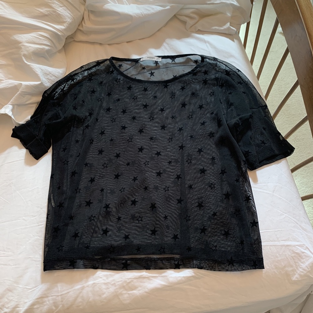 mesh star top